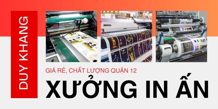 Tại sao nên chọn xưởng in ấn gia công Quận 12